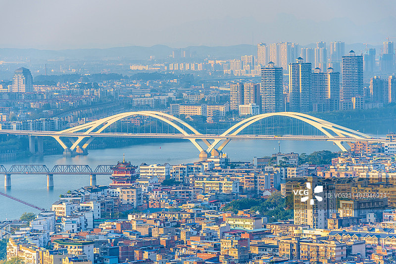 中国广西柳州广雅大桥图片素材