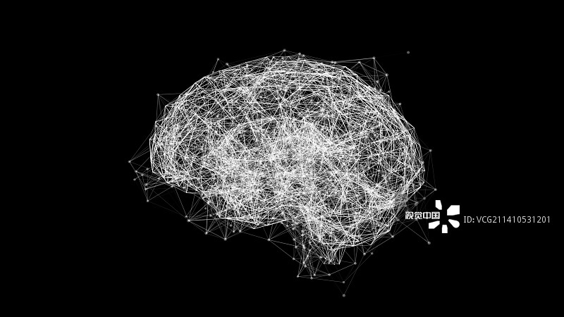 大脑神经网络，插图图片素材