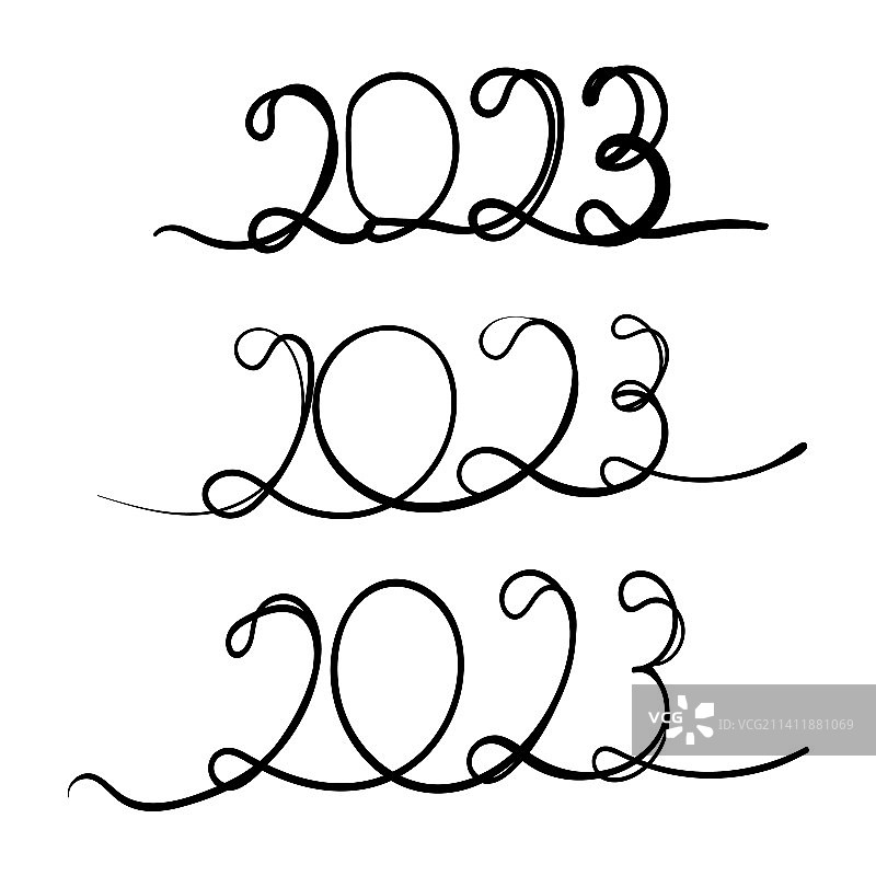2023年新年迎新年快乐迎新年图片素材