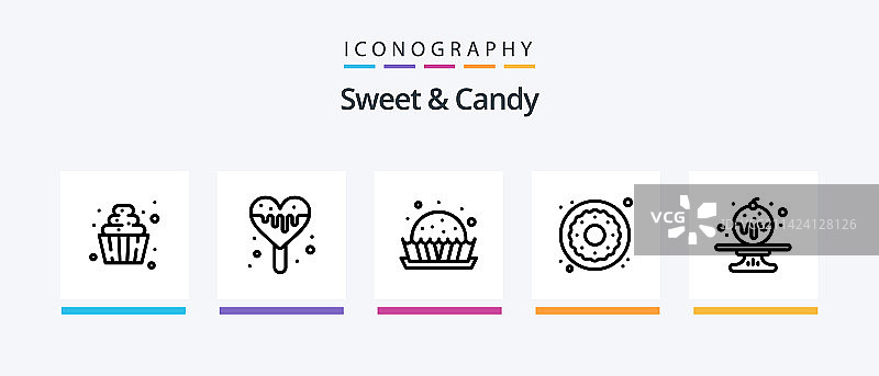 糖果和糖果线5图标包包括糖果图片素材