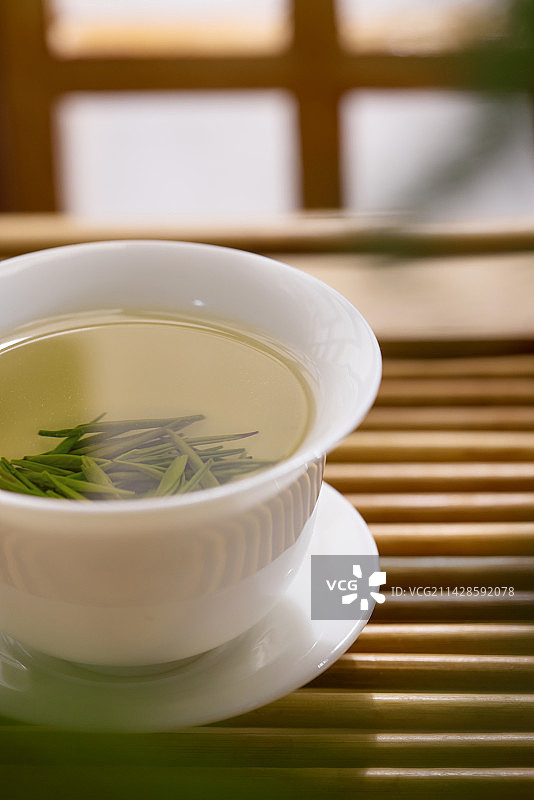 一杯绿茶,宁静,中国文化,传统图片素材