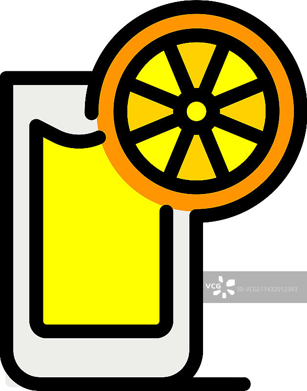柠檬水图标平板图片素材