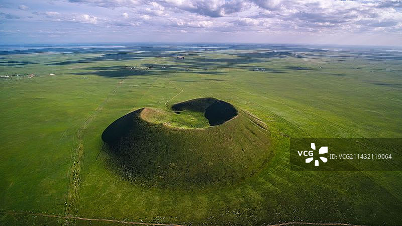 内蒙古火山+奇石图片素材