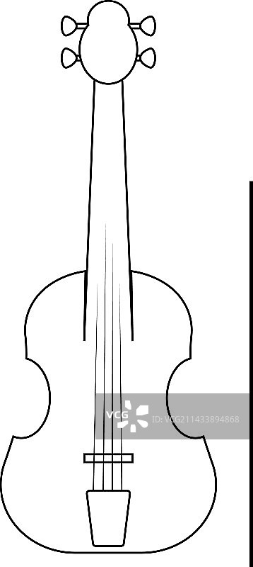 小提琴的图标图片素材
