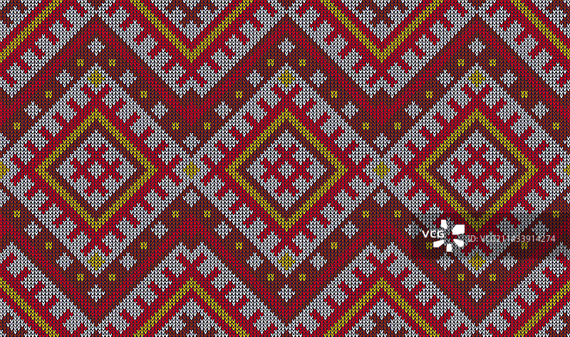 阿兹特克针织品图案玛雅民族艺术装饰图片素材