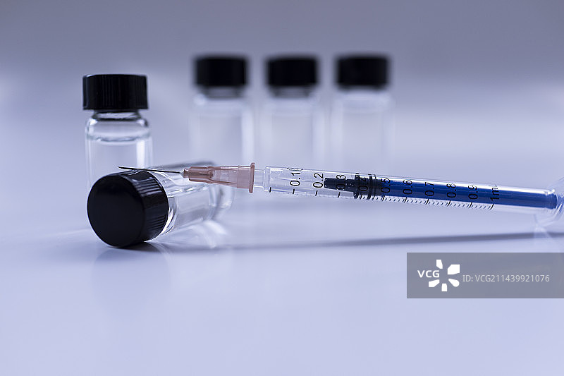 生物医疗注射器疫苗创意图图片素材
