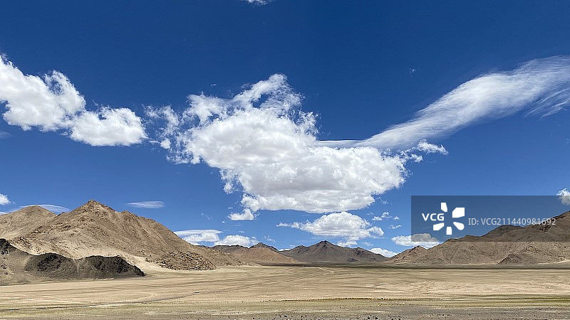 西藏阿里无人区自然风光图片素材