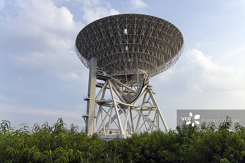 上海天马山射电望远镜图片素材
