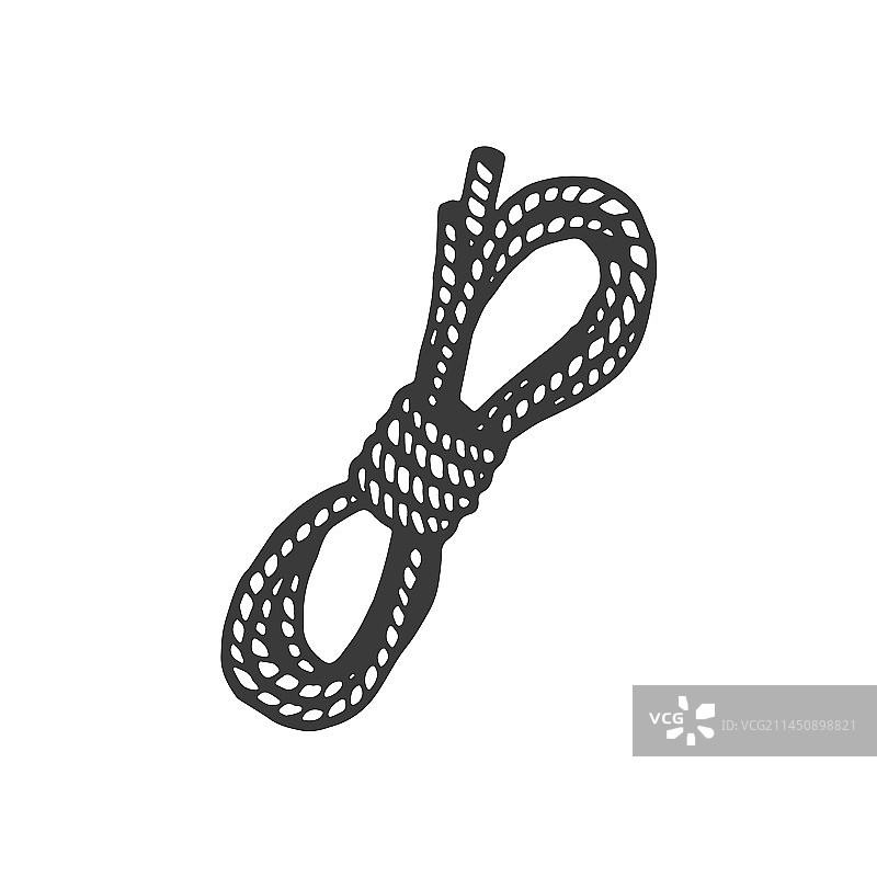 绳绳手绘元素绳图片素材