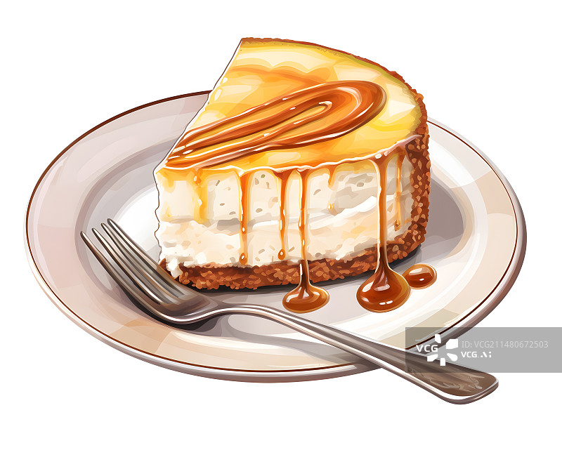 【AI数字艺术】AIGC:蛋糕 甜点心 美食 下午茶 生日庆祝 甜食 元素 插画图片素材