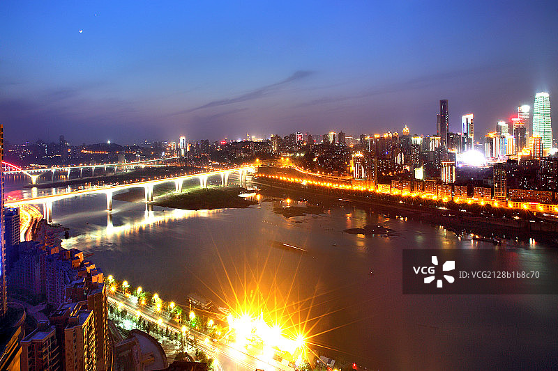 重庆城市夜景图片素材