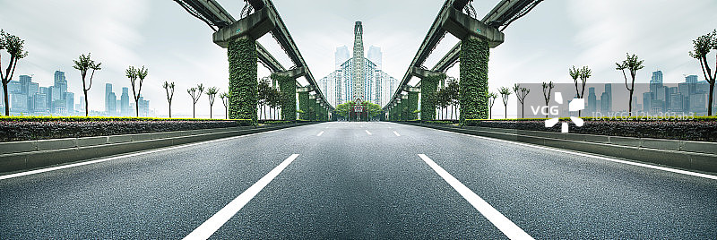 现代城市公路图片素材