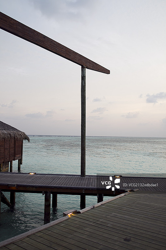 度假胜地马尔代夫图片素材