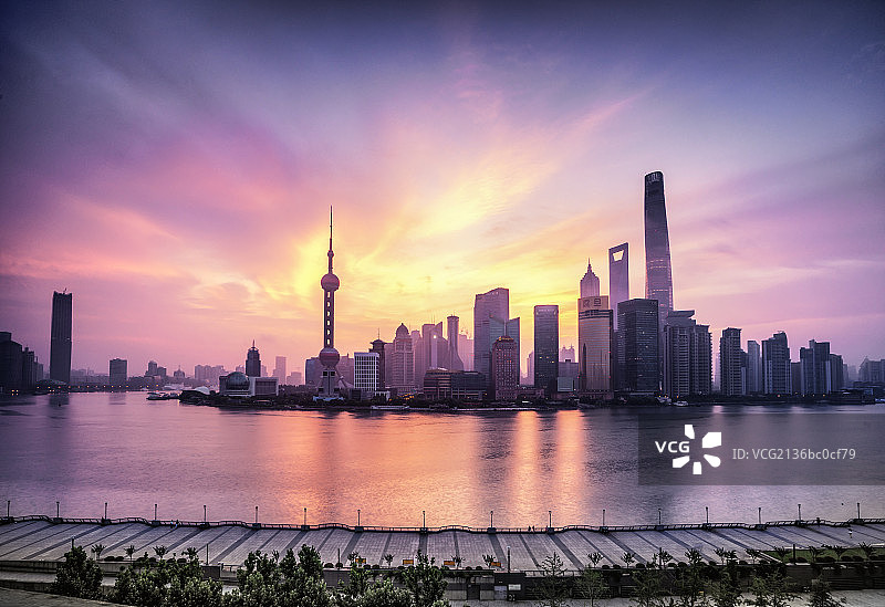 上海城市地标风光图片素材