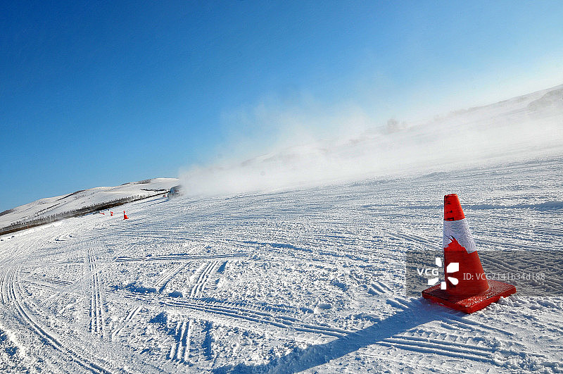 美丽的海拉尔冰雪赛道图片素材