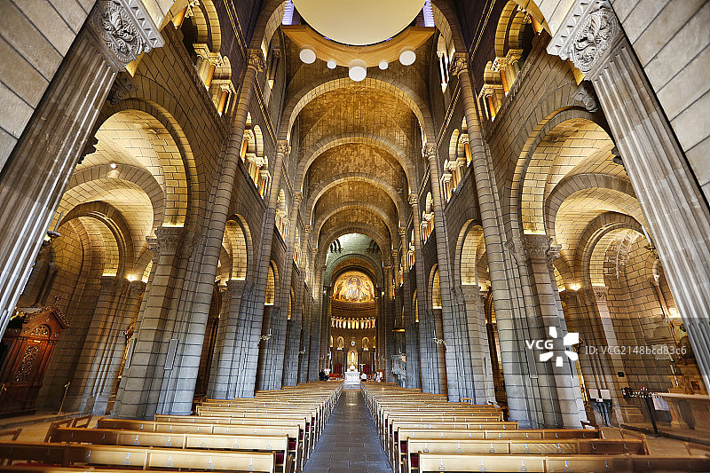 美丽的法国特色教堂图片素材