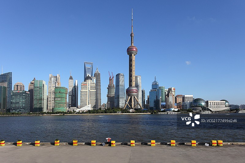 上海浦东城市风貌图片素材