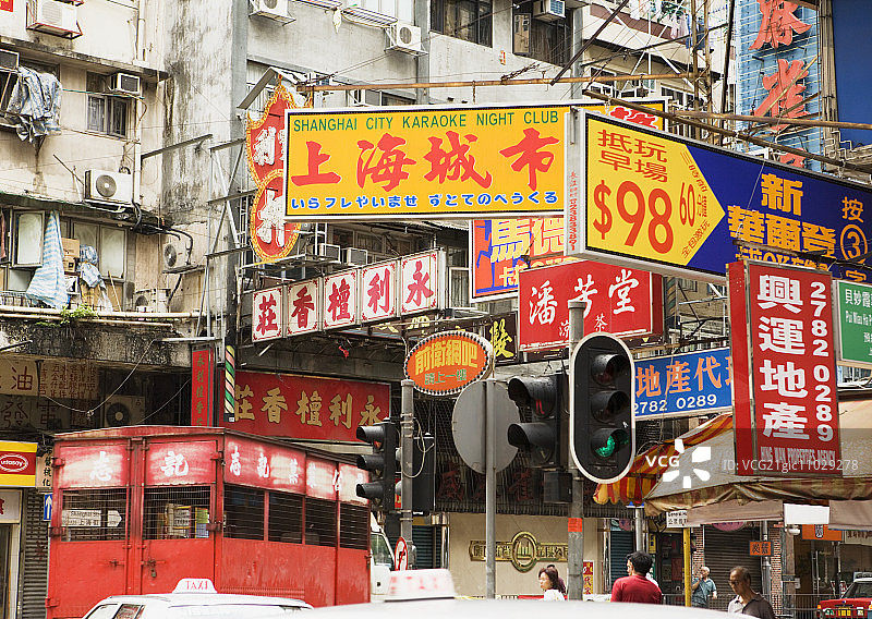 香港街道图片素材