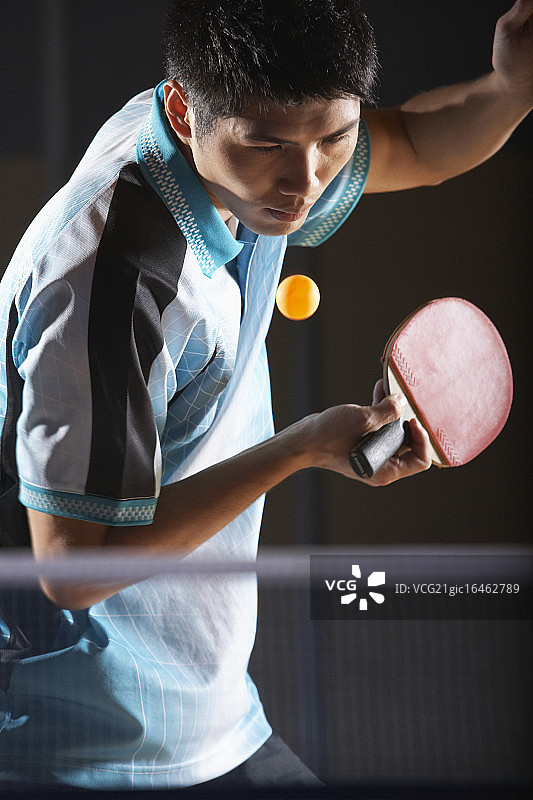乒乓球员图片素材