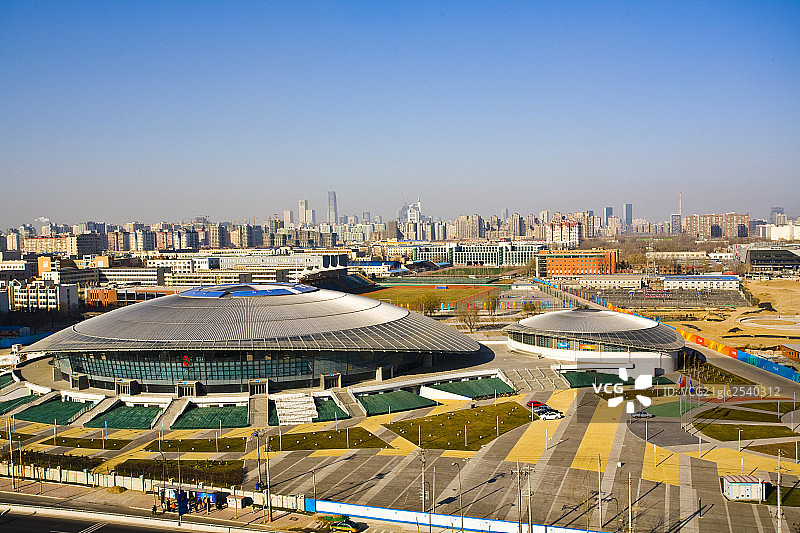 工业大学体育馆,北京,首都,中国图片素材