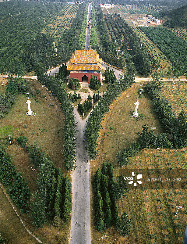 北京十三陵图片素材
