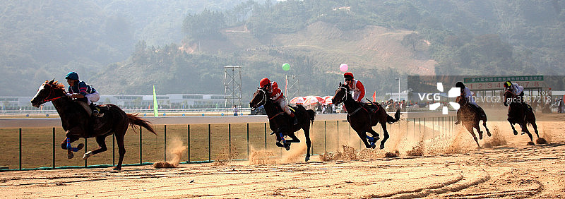 广东省广州从化赛马场图片素材