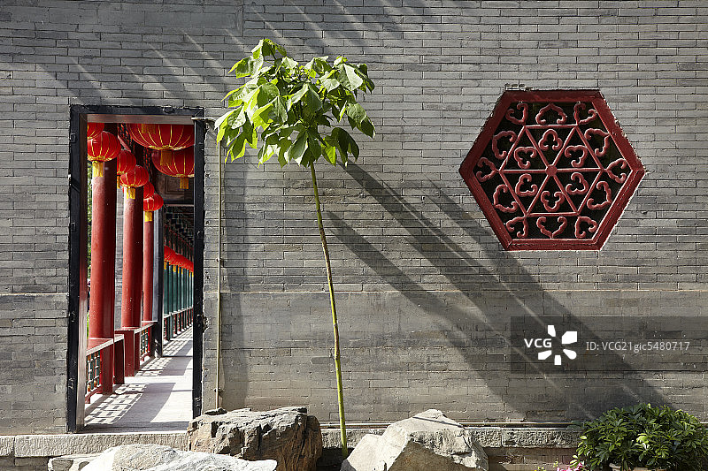 尊敬的王府中国传统建筑图片素材