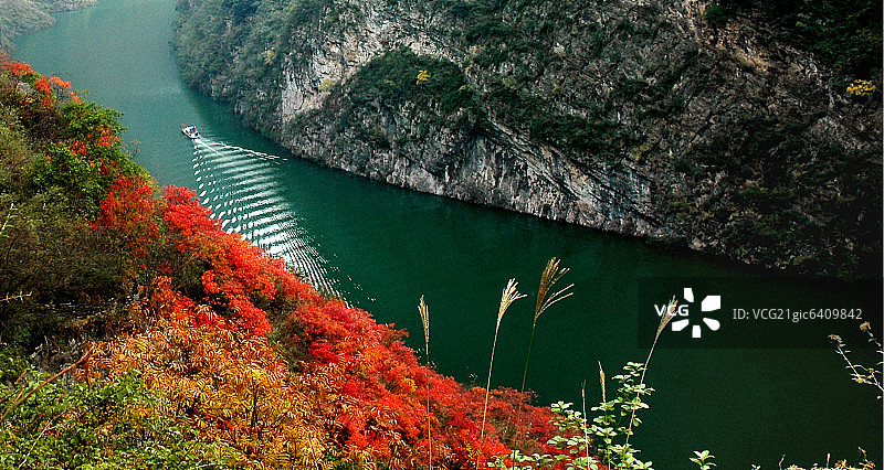 长江三峡自然保护区风光图片素材