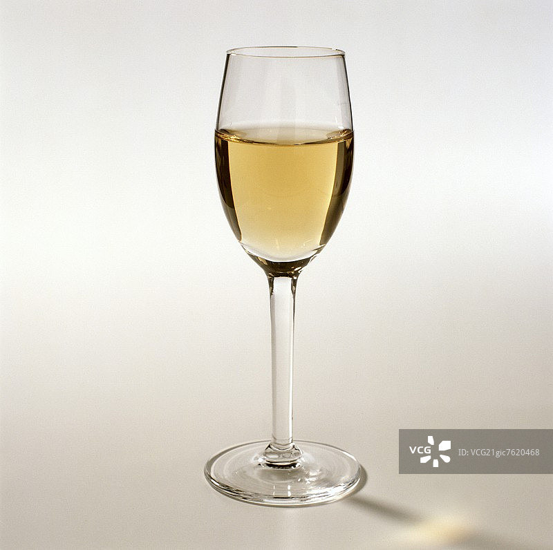 一杯雪利酒:菲诺图片素材