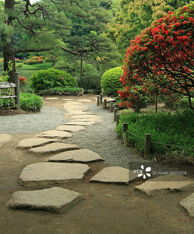 日式花园图片素材