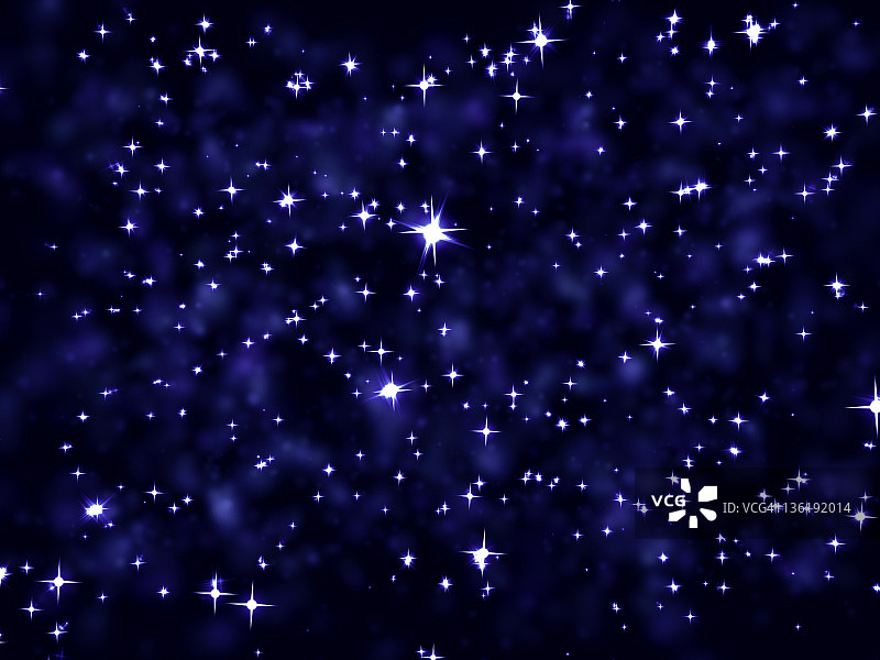 夜晚的蓝星(XXXL)图片素材