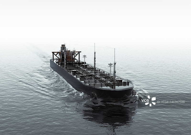原油超级油轮的CGI图片素材