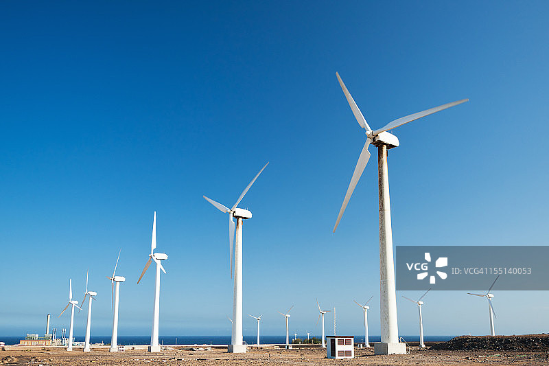 可替代的绿色能源风能图片素材