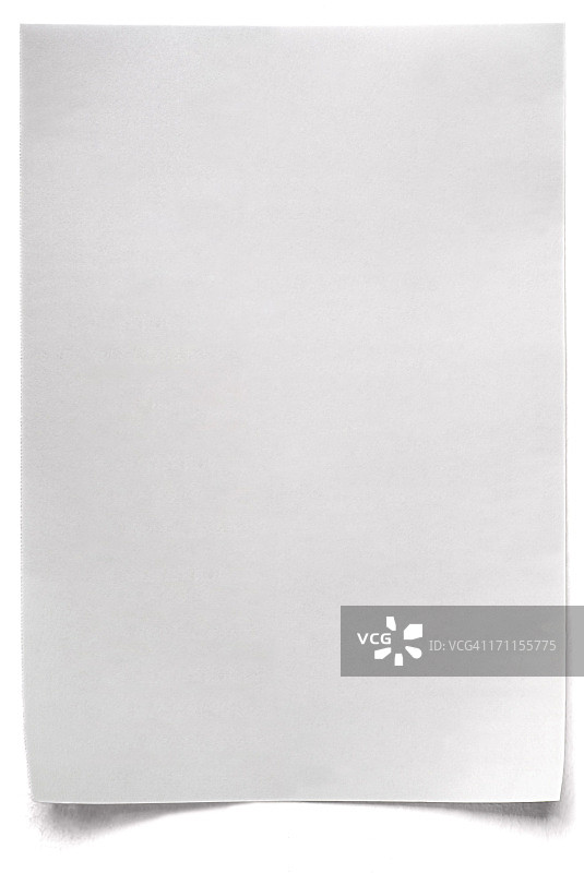 白色孤立的空白纸图片素材