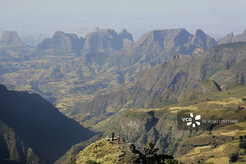 半明山国家公园，埃塞俄比亚图片素材