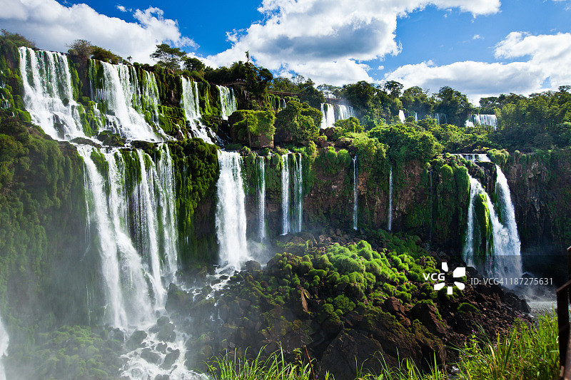 伊瓜苏瀑布，阿根廷，巴西图片素材