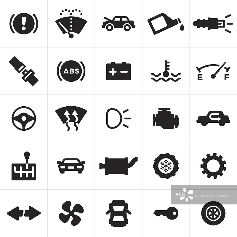 汽车和汽车符号和图标图片素材