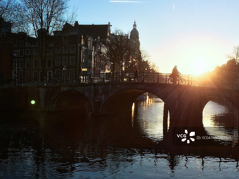 美丽的阿姆斯特丹图片素材