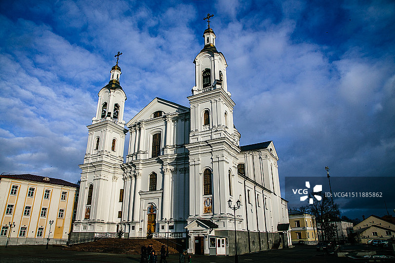 维捷布斯克的圣升天大教堂图片素材
