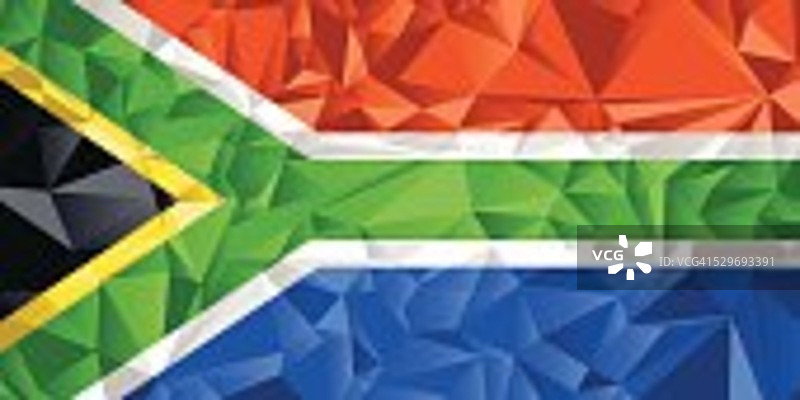南非国旗图片素材