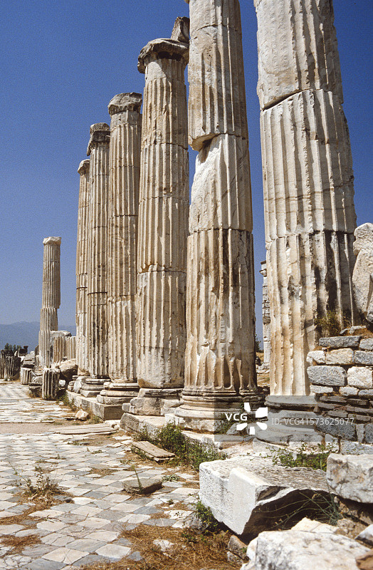 阿佛洛狄西斯的阿佛洛狄忒神庙图片素材