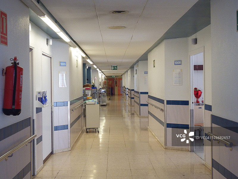 医院的走廊图片素材
