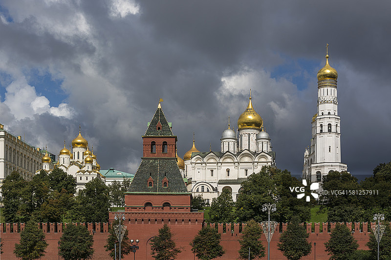 莫斯科克里姆林宫，俄罗斯图片素材