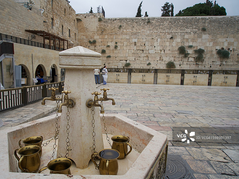 耶路撒冷，犹太人区，西墙广场图片素材