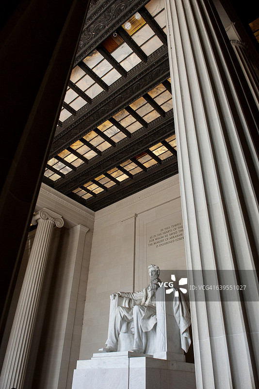 美国华盛顿林肯纪念堂图片素材