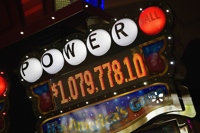 一个在赌场的老虎机的特写，拉斯维加斯，内华达州，美国图片素材