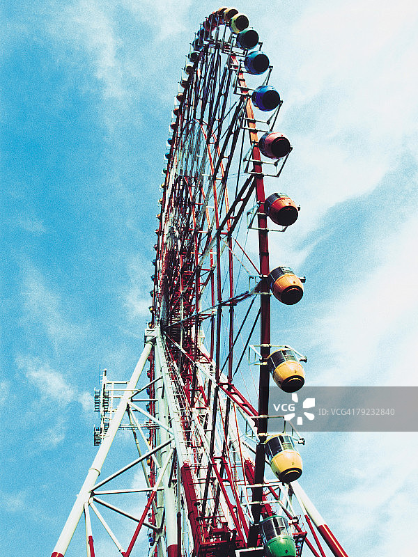 日本东京台场的摩天轮图片素材