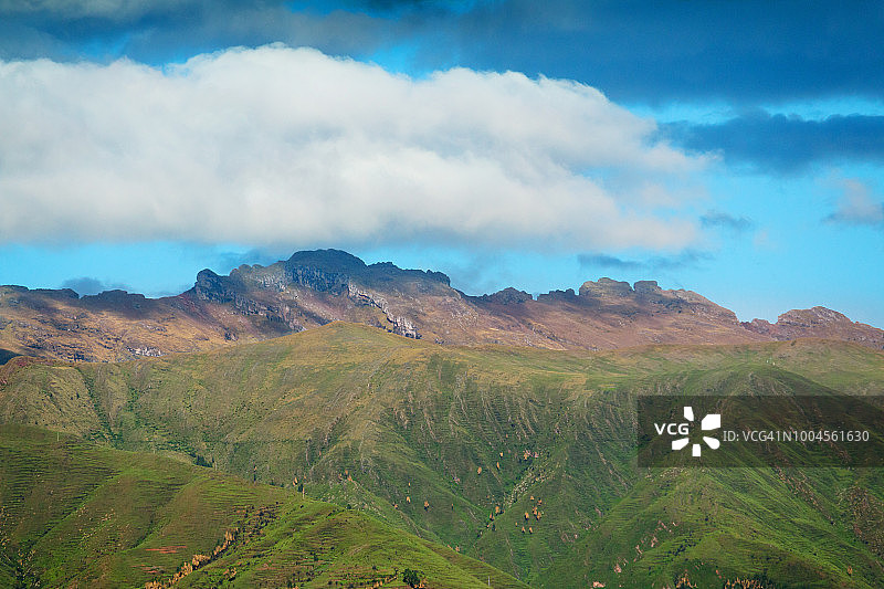 秘鲁安第斯山脉景观，库斯科市附近，Perú图片素材