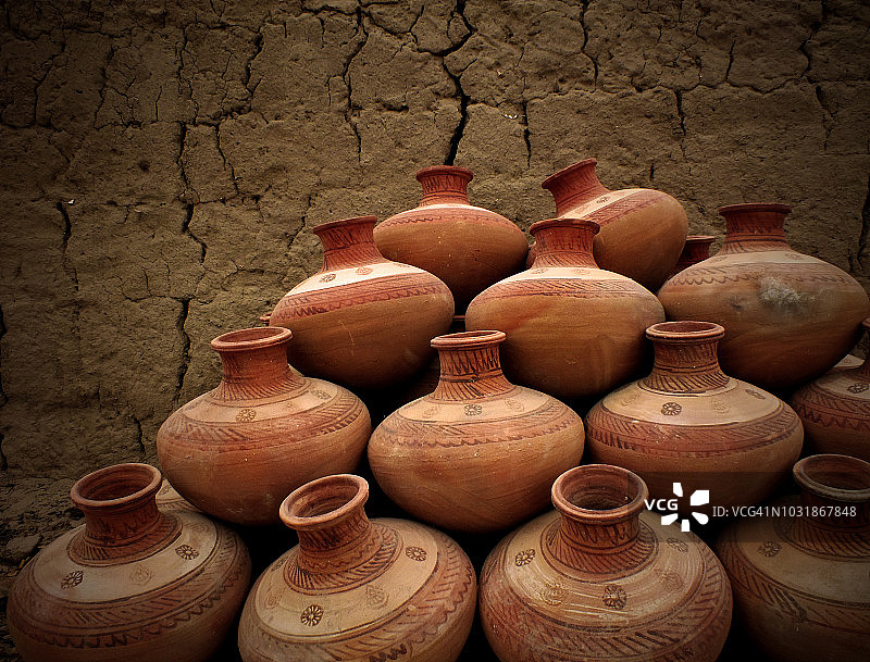 Kunri——粘土陶器制造者图片素材