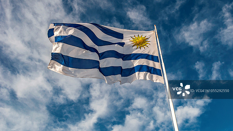 乌拉圭国旗图片素材